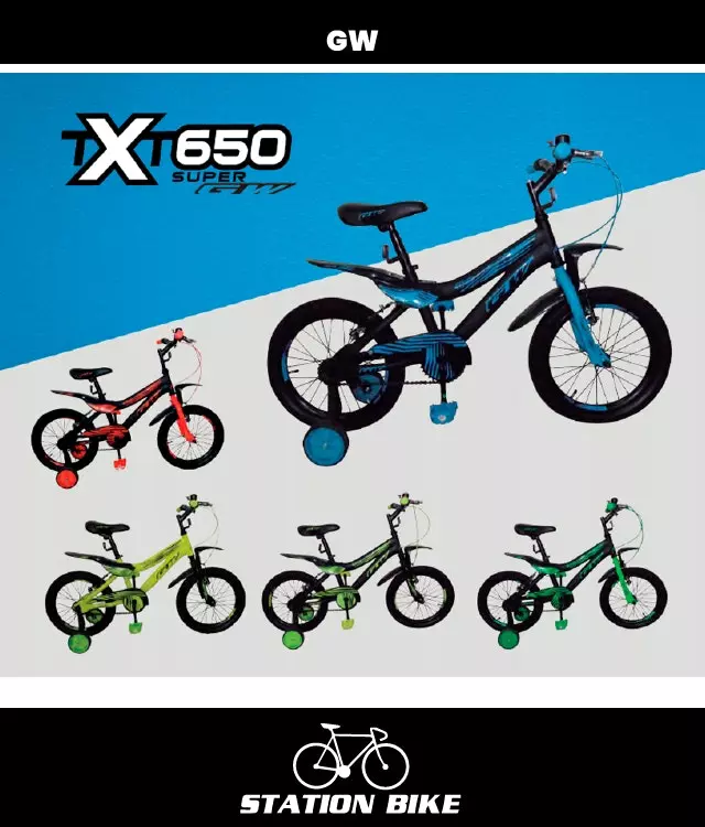 Bicicleta GW 16" Txt650 Niño 3 Bicicleta GW 16" Txt650 Niño
