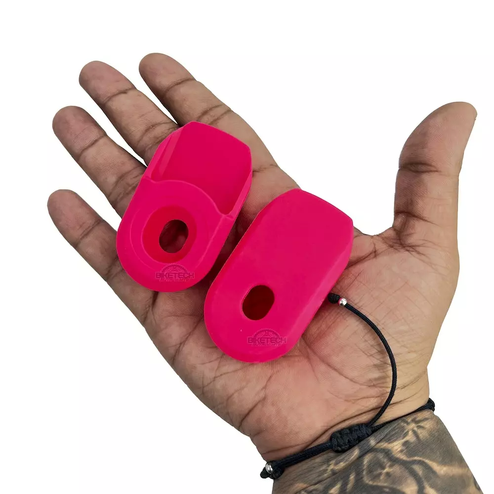OnTRAIL Protectores Para Biela On Trail Rosa/ Fucsia Silicona Ruta/ Mtb 5 OnTRAIL Protectores Para Biela On Trail Rosa/ Fucsia Silicona Ruta/ Mtb - Imagen 3