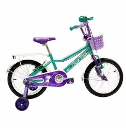 Bicicleta GW Fairy 16 Verde Agua/Morado