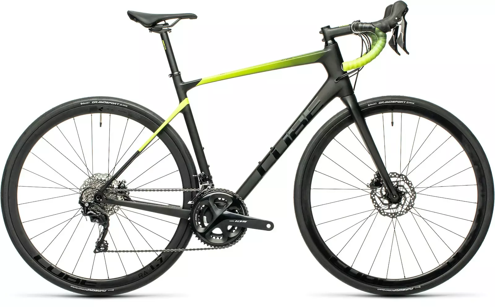 BICICLETA Cube ATTAIN GTC RACE Carbon´n´flashyellow 2021 (53) 3 BICICLETA Cube ATTAIN GTC RACE Carbon´n´flashyellow 2021 (53)
