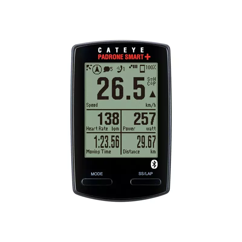 Ciclocomputador Cateye Padrone Smart + 3 Ciclocomputador Cateye Padrone Smart +