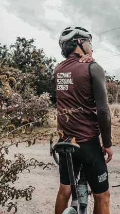 Fucking PR Chaleco Cafe Impermeable