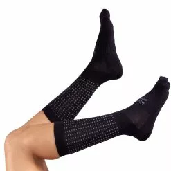 Taba Sport Media 7" Negra Punteada Gris