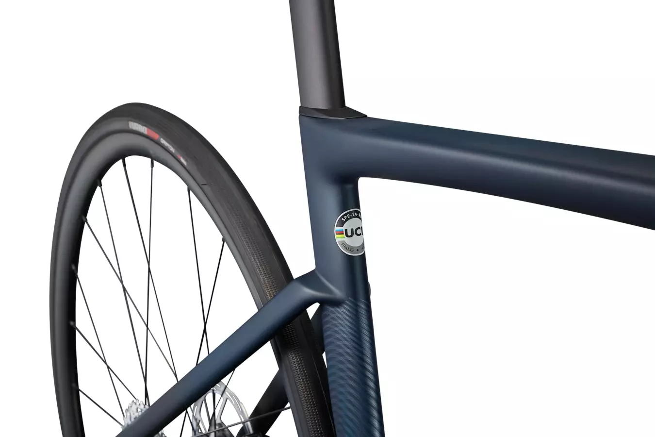 Bicicleta De Ruta Specialized 2022 Tarmac SL7 Comp - Rival ETap AXS /Verde Azul Satin 7 Bicicleta De Ruta Specialized 2022 Tarmac SL7 Comp - Rival ETap AXS /Verde Azul Satin - Imagen 5