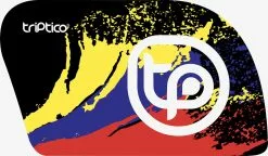 Triptico Maleta R4pro Bandera Colombia