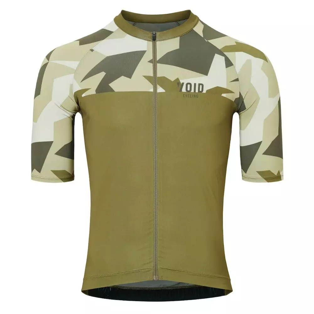 Void Abstract Jersey - Camo Olive 3 Void Abstract Jersey - Camo Olive