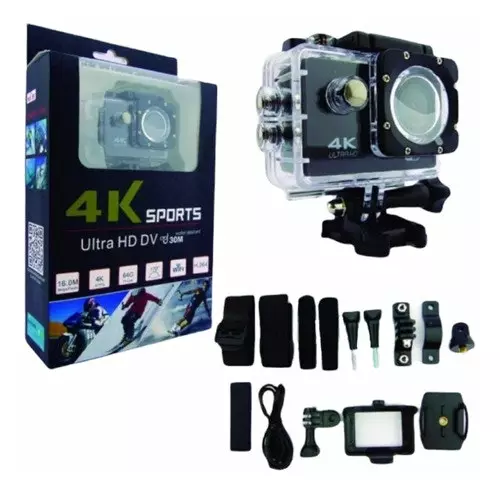 Genérico Generico Cámara Deportiva Hd Wifi Cam De Acción Sumergible 4 Genérico Generico Cámara Deportiva Hd Wifi Cam De Acción Sumergible - Imagen 2