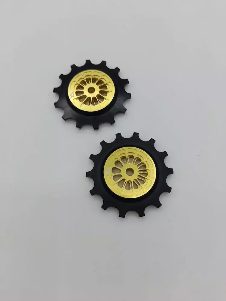 Leonardi Racing Rodamiento De Arnite Solo Roldanas Traseras LEONARDI Para SHIMANO XTR 14T + 14T MTB 12v (DORADAS) 3 Leonardi Racing Rodamiento De Arnite Solo Roldanas Traseras LEONARDI Para SHIMANO XTR 14T + 14T MTB 12v (DORADAS)