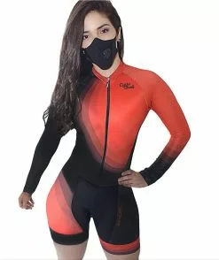 Cyclodivas Enterizo De Ciclismo Astro Rojo