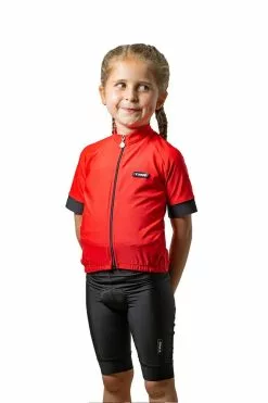 Torralba Jersey Deportivo Ciclismo Kids Red