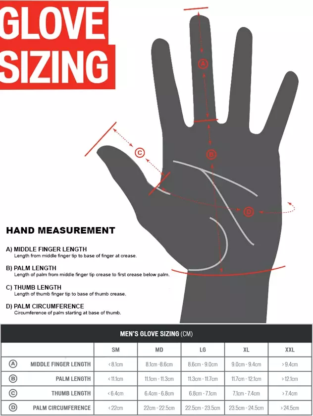 Guantes Specialized Grail Rojo Talla S 5 Guantes Specialized Grail Rojo Talla S - Imagen 3