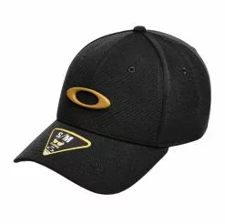 Gorra Oakley Tincan - Negro / Dorado