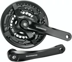 Triple Plato Shimano Fc Ty501 42*34*24t 6/7/8vel