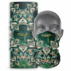 Pal Cuello Cuello Buff Deportivo Unisex Palcuello Verde Mandala