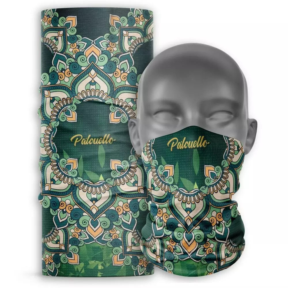 Pal Cuello Cuello Buff Deportivo Unisex Palcuello Verde Mandala 3 Pal Cuello Cuello Buff Deportivo Unisex Palcuello Verde Mandala