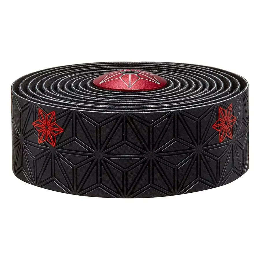 Cinta Manubrio Supacaz Negro Con Rojo Bicicleta De Ruta 9 Cinta Manubrio Supacaz Negro Con Rojo Bicicleta De Ruta - Imagen 7