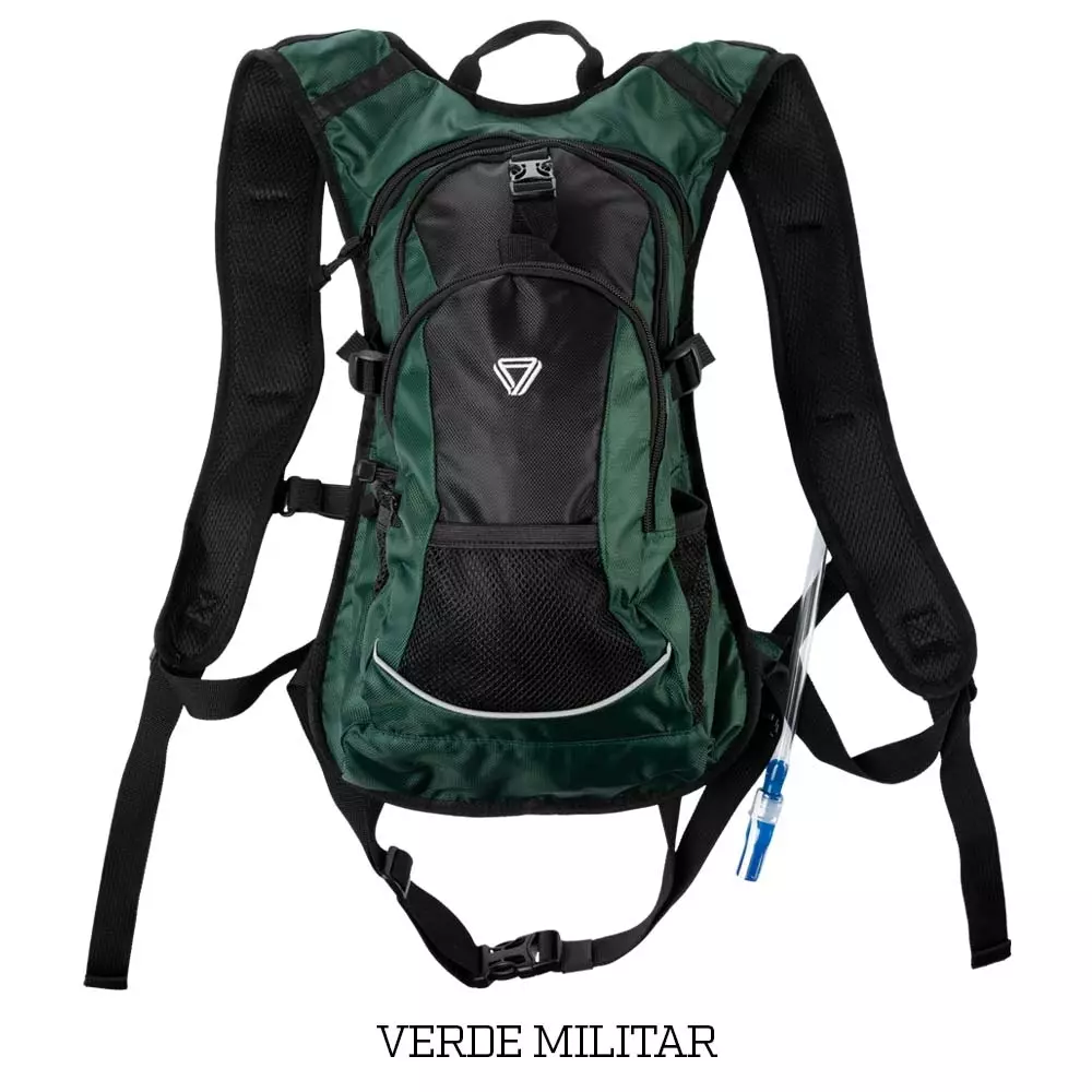 Bolso De Hidratación Fast Track - Verde/Militar GW 2 Litros 4 Bolso De Hidratación Fast Track - Verde/Militar GW 2 Litros - Imagen 2
