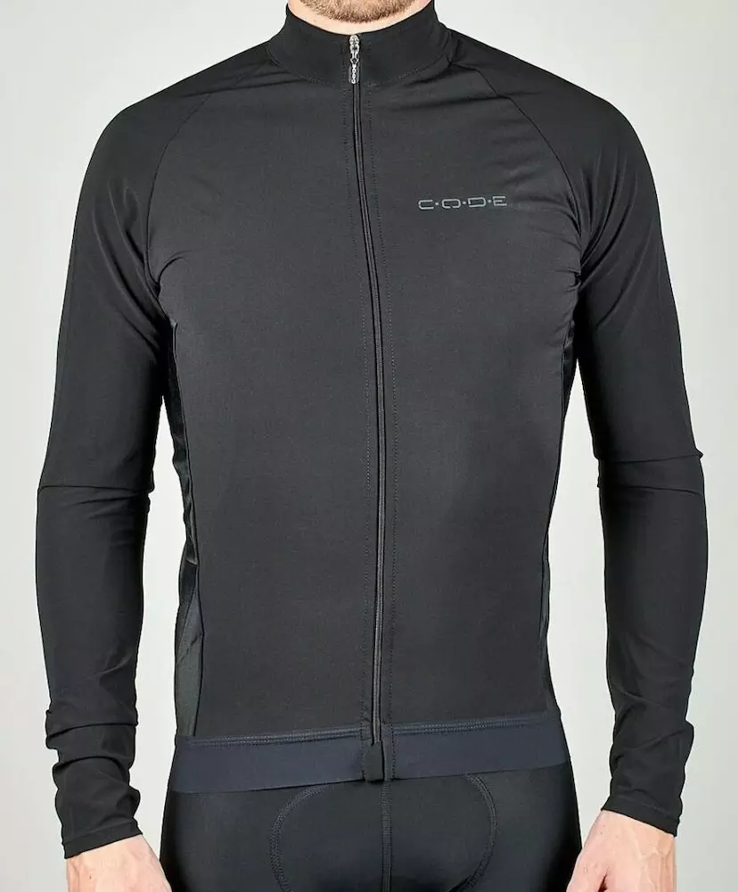 Code Chaqueta Cortavientos Negra - Hombre Hidrofobica 3 Code Chaqueta Cortavientos Negra - Hombre Hidrofobica
