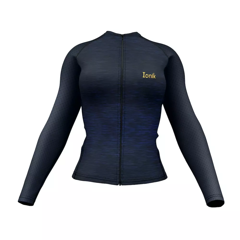 Jersey Ciclismo Femenino Azul Oscuro Jaspe IONIK Ref: 2785-023-ML 3 Jersey Ciclismo Femenino Azul Oscuro Jaspe IONIK Ref: 2785-023-ML