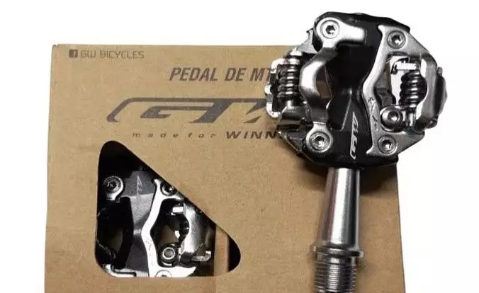 Pedales Mtb GW Zp-108s Aluminio Incluyen Calas 3 Pedales Mtb GW Zp-108s Aluminio Incluyen Calas