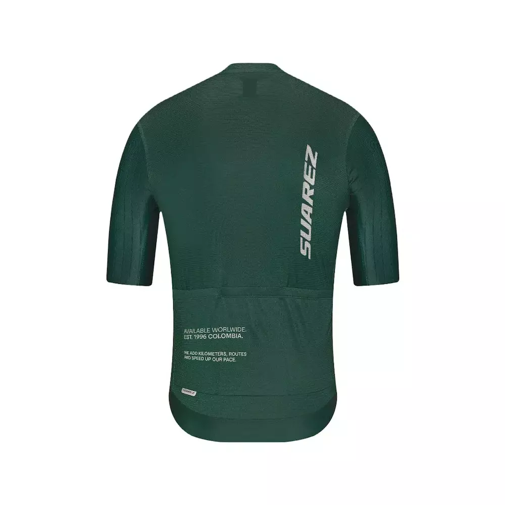 Suarez Jersey De Ciclismo Hombre Velocity Pine Green 4 Suarez Jersey De Ciclismo Hombre Velocity Pine Green - Imagen 2