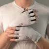 Gavia Guantes Cortos De Ciclismo Blanco