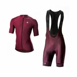 Glosz Conjunto Jersey Pantaloneta Con Tiranta Summer Vinotinto