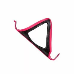 Portacaramañola Supacaz Fly Cage Carbon Negro/Rosa