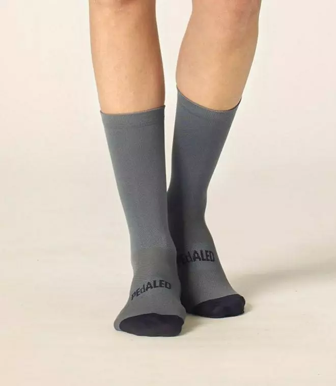 PEdaLED Mirai Logo Socks - Dark Slate 5 PEdaLED Mirai Logo Socks - Dark Slate - Imagen 3
