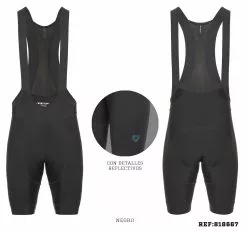 GW Pantaloneta Con Cargaderas Hombre Twin Negro