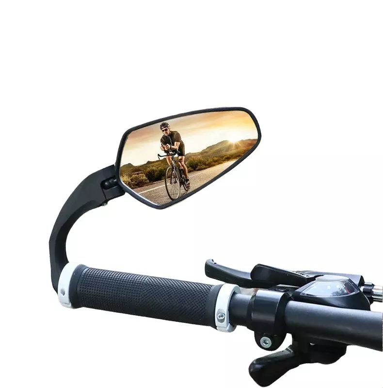 Genérico Generico Espejo Retrovisor Curvo De Manubrio Para Bici De Ciclismo Urbano 1 Unidad 3 Genérico Generico Espejo Retrovisor Curvo De Manubrio Para Bici De Ciclismo Urbano 1 Unidad