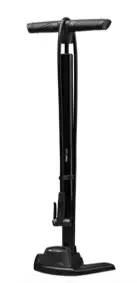 Inflador De Pie PRO Taller Team Manómetro Digital Negro