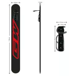 Luha Soporte Pared Para Bicicleta Diseños GW Black/Red -Bicicletas Ventas 93UBehOzX1NwSxZ9AvNWSoGGY