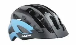 Casco Lazer Compact DLX Negro Azul