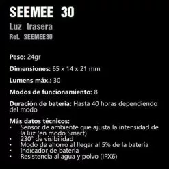 Luz Trasera MAGICSHINE Seemee 30Lm Usb -Bicicletas Ventas AJjNzpR8YDmJubl6LM8Fq5rjQ