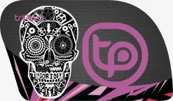 Triptico Maleta R4pro Turbo Calavera Rosada