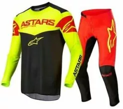 Alpinestars Uniforme Alpine Fluid Trpl Blk/Ylw / Red