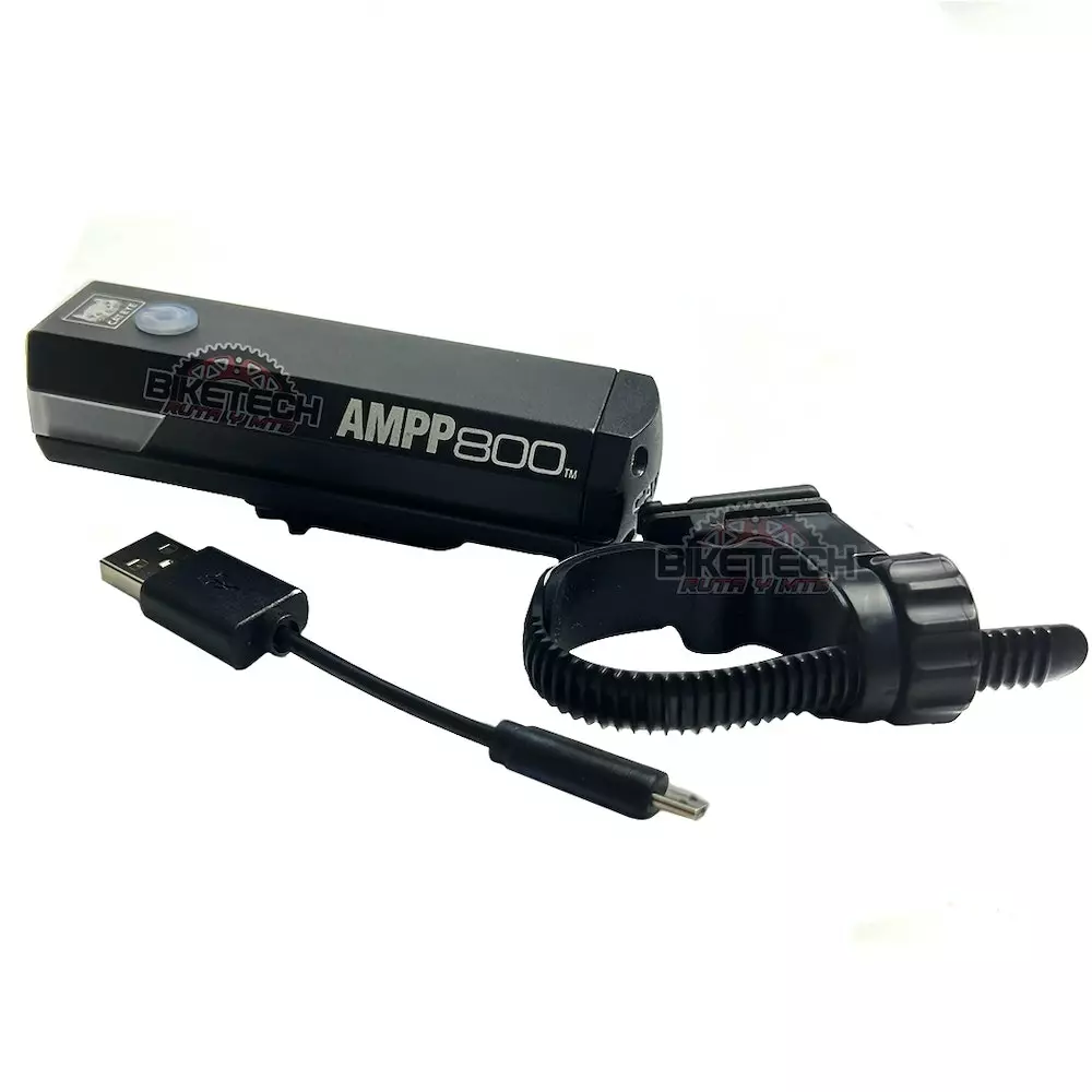 Linterna Delantera De Bicicleta Cateye Ampp 800 Lumen Original Mtb Ruta Senderismo 6 Linterna Delantera De Bicicleta Cateye Ampp 800 Lumen Original Mtb Ruta Senderismo - Imagen 4