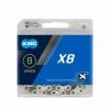 Cadena KMC X8.99 Silver 116 Eslabones 8 Velocidades -Bicicletas Ventas BhrLALXc1citU9k ORni9B99w