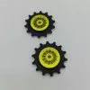 Leonardi Racing Rodamiento De Arnite Solo Roldanas Traseras LEONARDI Para SHIMANO XTR 14T + 14T MTB 12v (AMARILLO) -Bicicletas Ventas BnCJuxh9Qy7 eQwpMnINmaM40