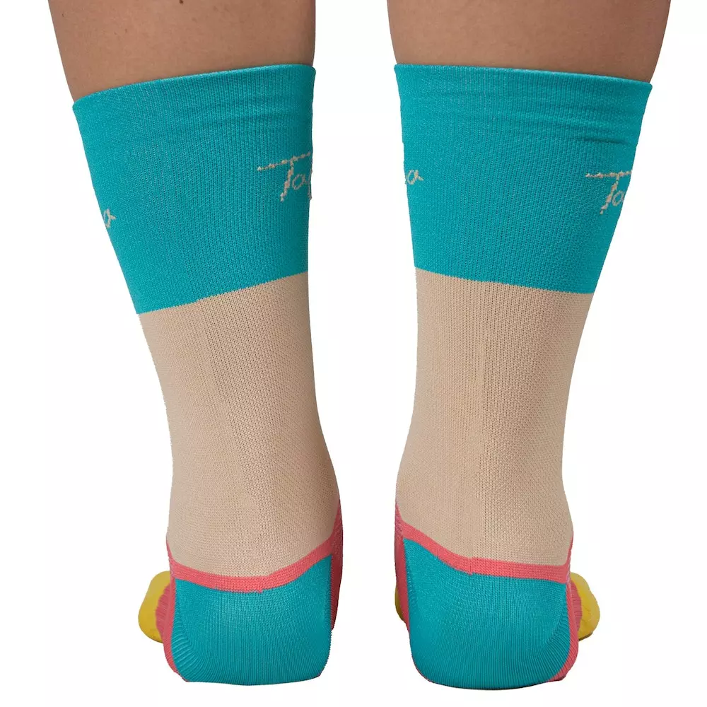 Taba Sport Media Ciclismo Bloques Jade Habano Coral 4 Taba Sport Media Ciclismo Bloques Jade Habano Coral - Imagen 2