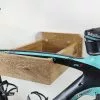 Genérico Generico Soporte De Madera Roble Para Colgar La Bici A La Pared