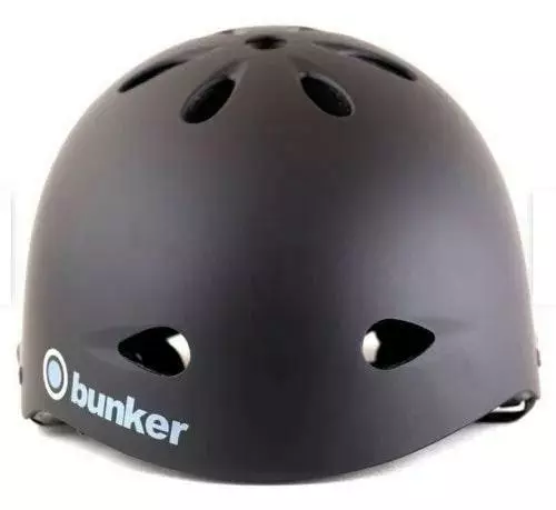 STL Casco Bmx Bunker Bjl-105 Negro Mate 4 STL Casco Bmx Bunker Bjl-105 Negro Mate - Imagen 2