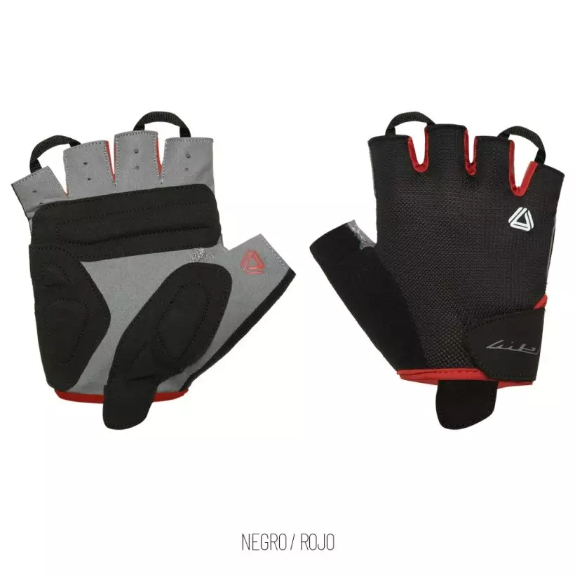 GW Guantes Cortos Pro Man Negro/Rojo 3 GW Guantes Cortos Pro Man Negro/Rojo