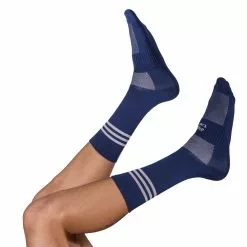 Taba Sport Media 7" Azul Oscuro Rayas Blancas