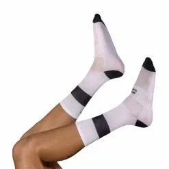 Taba Sport Media Ciclismo Franja Blanco Negro