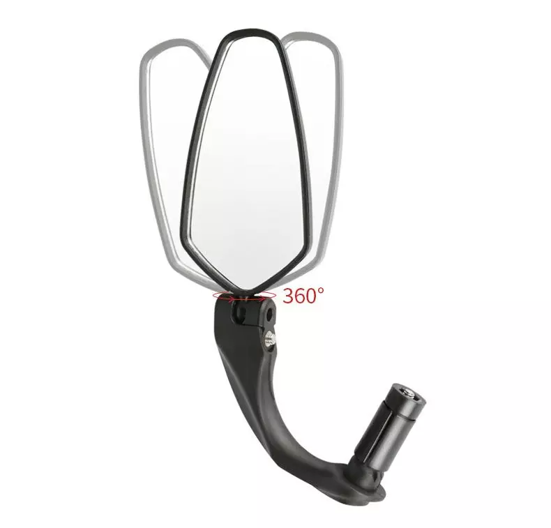 Genérico Generico Espejo Retrovisor Curvo De Manubrio Para Bici De Ciclismo Urbano 1 Unidad 6 Genérico Generico Espejo Retrovisor Curvo De Manubrio Para Bici De Ciclismo Urbano 1 Unidad - Imagen 4