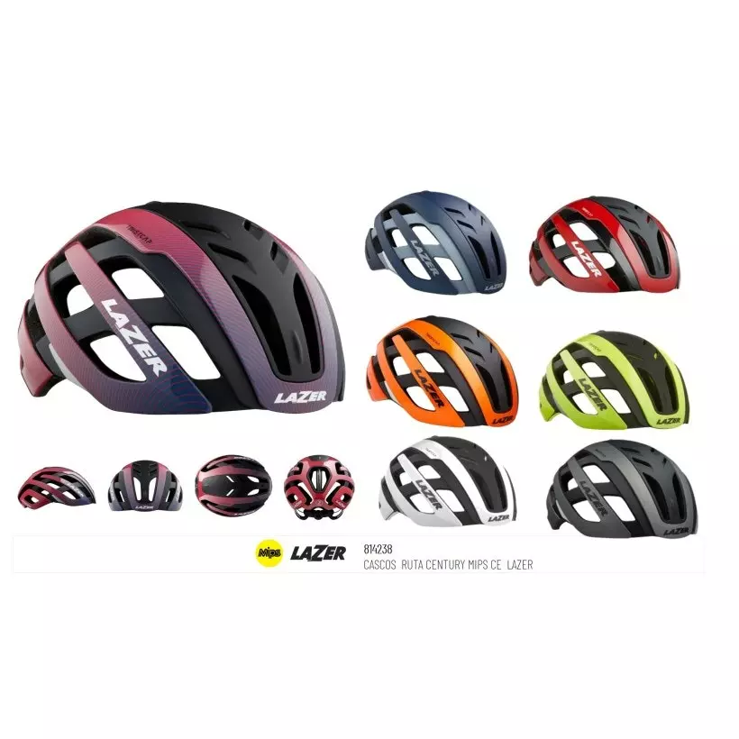 Cascos Ruta Century Mips Ce Lazer 3 Cascos Ruta Century Mips Ce Lazer