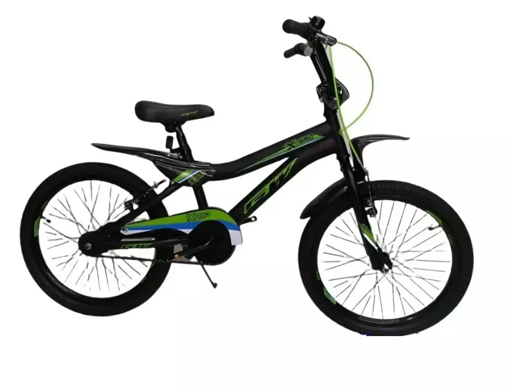 Bicicleta GW Txt650 20 Negro/Verde 3 Bicicleta GW Txt650 20 Negro/Verde