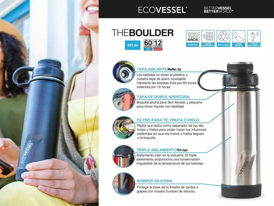 THEBOULDER ECOVESSEL 20oz 9 THEBOULDER ECOVESSEL 20oz - Imagen 7